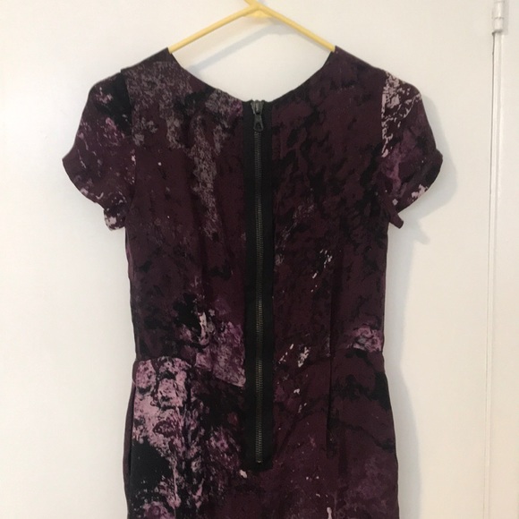 Rag & Bone Women's Leonard Printed Silk Dress - Picture 7 of 8